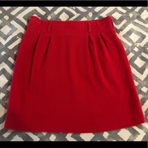 Cremieux Red Skirt sz small
